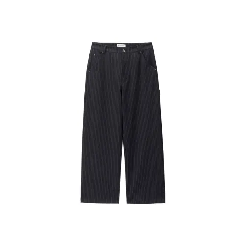 Giordano 03 Черные полосы Мужские Повседневные Штаны