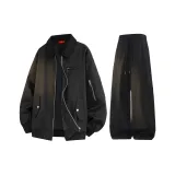 Чёрный топ + штаны