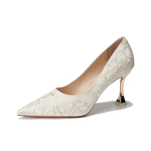 Zubumei Роскошь Heiress Узкий каблук Высокие каблуки Женские