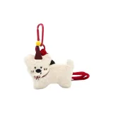 Высокая шляпа с бантом, щенок + красный браслет-шнурок