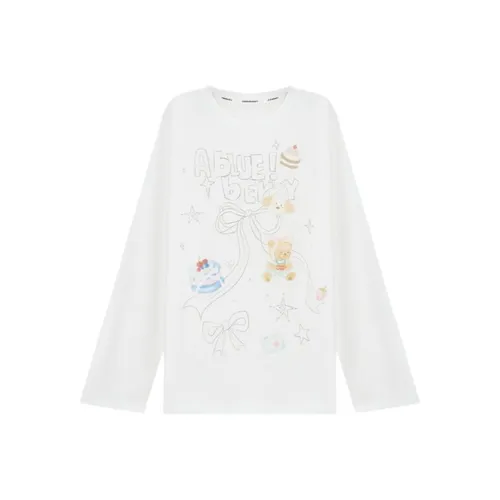 A BLUEBERRY Белый Женские T-рубашки