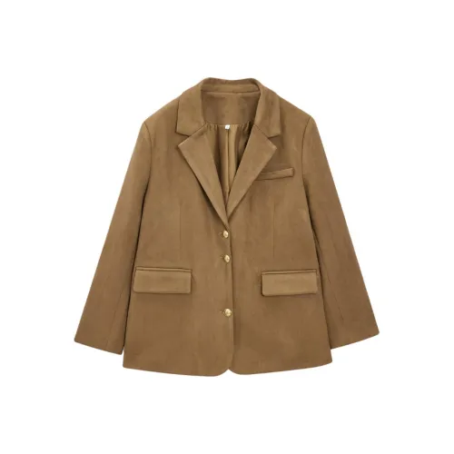 Love to serve Коричневый Женские Куртки