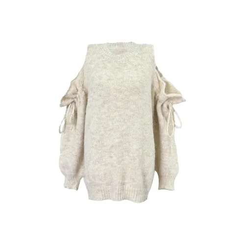 JOPPTI Бежевый Абрикос Женская Трикотажная