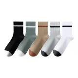 [5 Pack] Черный + Зеленый + Кофейный + Серый + Белый