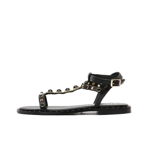 BIBI LOU Remi One Strap Sandals 1,5cm Women's Black