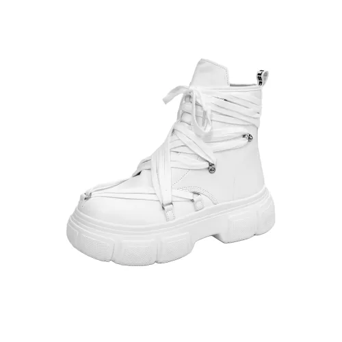 SLNU 3 Короткий Мартин Ботин Мужской Белый