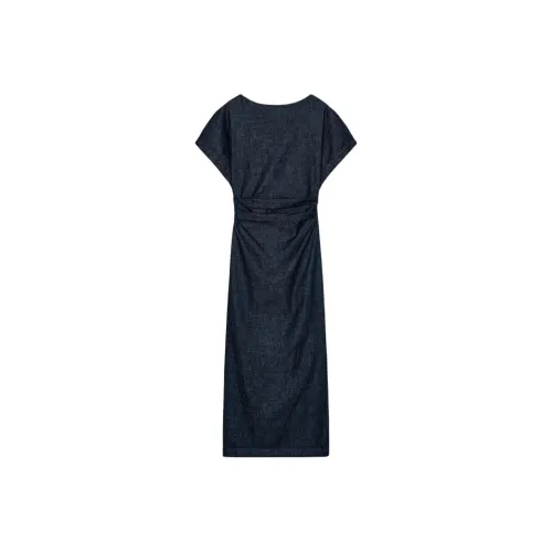 ZARA Короткое платье с короткими рукавами женское