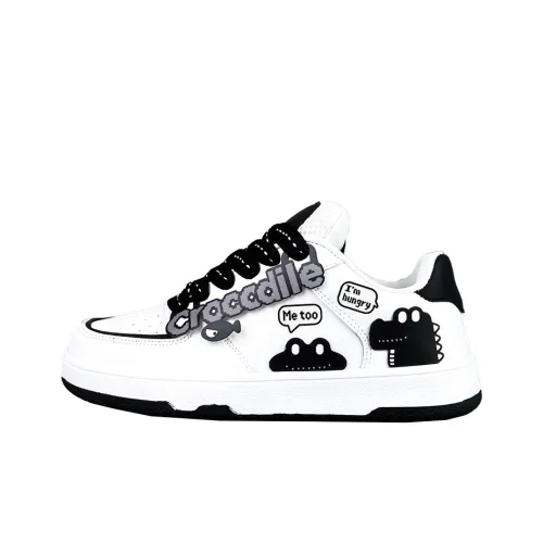 A M Дышащие Низкие Кроссовки для Скейтбординга Унисекс Белые