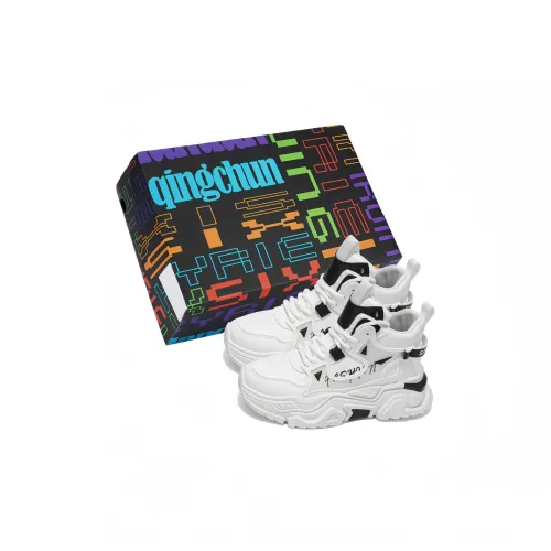 Meter Противоскользящий Амортизация Устойчивый к истиранию Отскок Влагоотводящий Высокий Топ Повседневная обувь Унисекс