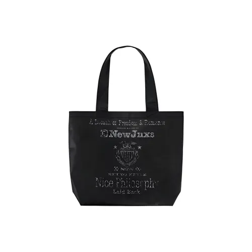 NewJnxs Silver Wing Series Флок Принт Сумка-тоут Сумка для покупок Сумка Сумка через плечо Унисекс Многоцветный