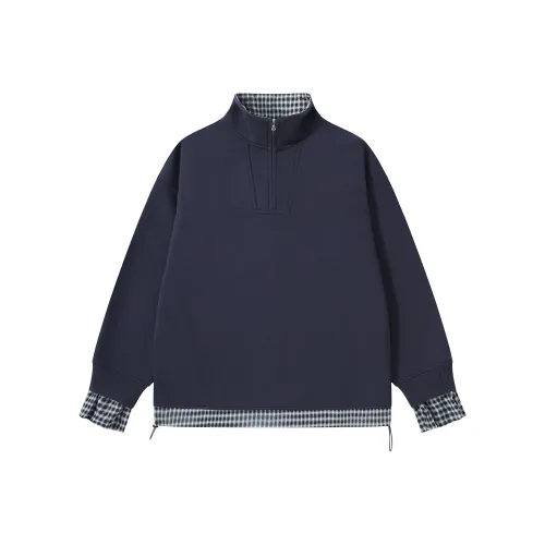 UNDOMAZE Весенний Осенний Свитшот Свободного кроя Мужской