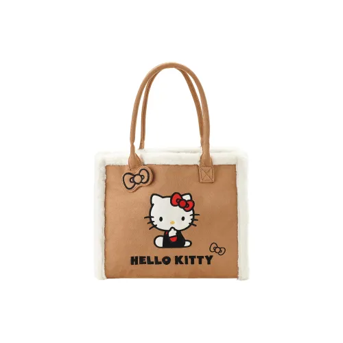 Sanrio Hello Kitty Polyester Bag Regular Women's Khaki