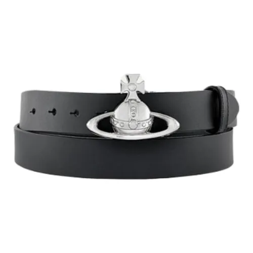 Vivienne Westwood Кожаные ремни Мужской Черный Ширина 3 см