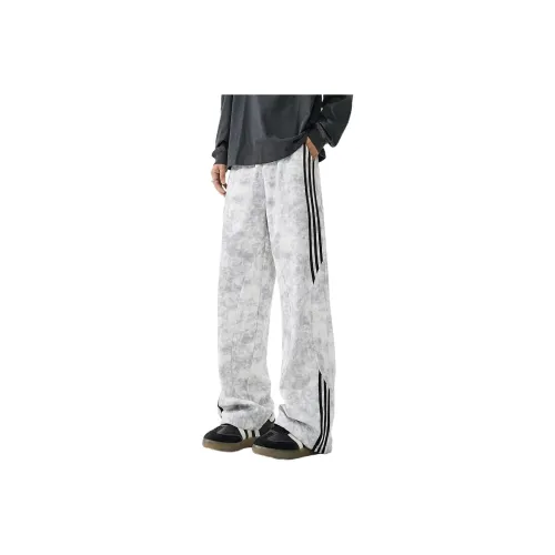 THINGYLAB Gray Men's Casual Pants THINGYLAB Серый Мужские Повседневные Брюки