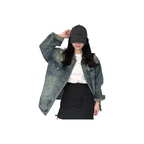 HAPG Светло-синие Женские Куртки