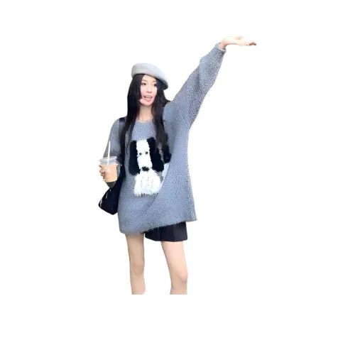 Dippanis Серый Женский Трикотаж