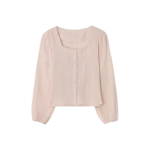 MA JOURNEE Розовые Женские Рубашки