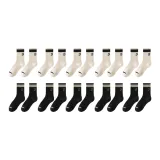 10 пачек (5 м белый + 5 м черный)