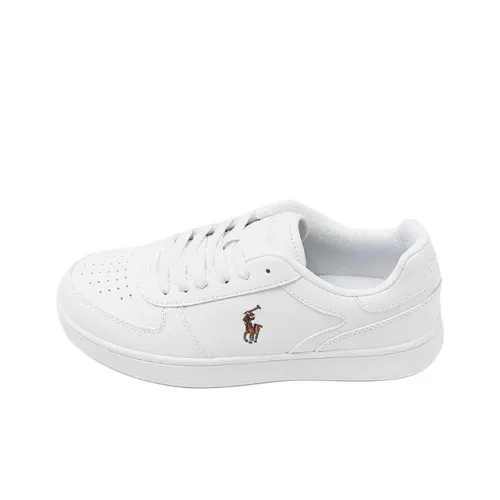 Polo Ralph Lauren Court Low Top Скейтборд Кроссовки Женские Белые