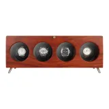 Сапеле Массивная Деревянная Коробка [Четыре слота для часов]