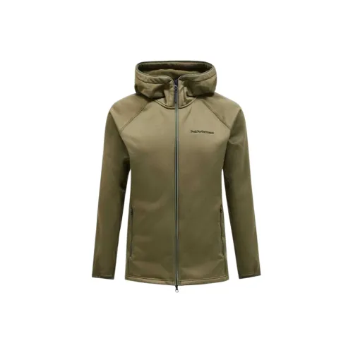 PEAK PERFORMANCE Светлый Куртка с Капюшоном на Молнии Мужская