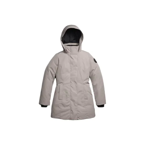 Canada Goose Leslie Пуховик Женские Лайм Каменный цвет