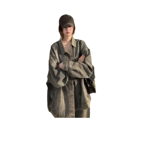 HAPG Изображение Цвет [2025 Fall New Arrival Loose Fit Design] Женские Куртки