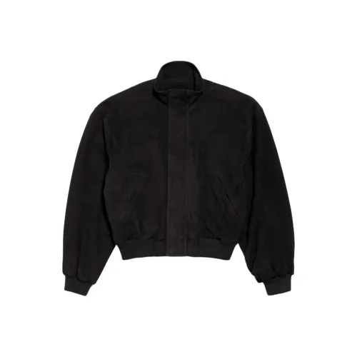 Balenciaga Garde robe FW25 Кожа Куртка Свободный крой Мужской