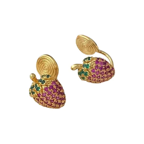 ZWU Сплав Нижняя заколка On Серьги Женские