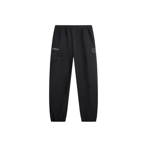 Подкладка Черный Мужские Спортивные Штаны