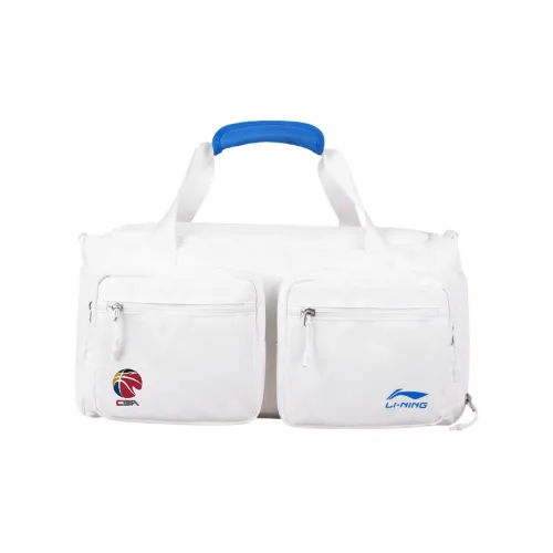 Лайнер Полиэстер Спортивный Сумка Унисекс Стандартный Белый Основной Черный