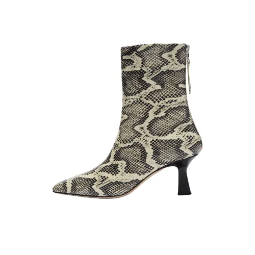 Aeyde Elina Botines 6,5 см Женские Светло-желтые