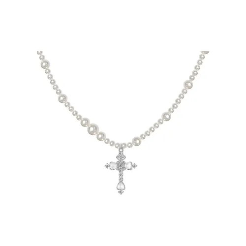 SUN HUNTER Белое золото с медным покрытием ожерелья женские