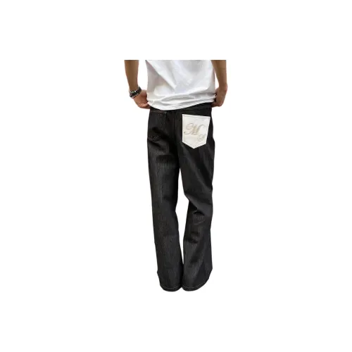 TR Черный Унисекс Джинсы