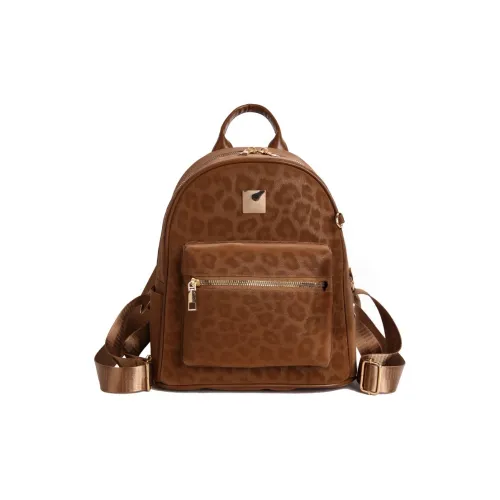 FCTOSSR ПУ (полиуретан) Рюкзак Стандартный Женский Коричневый Кофейный Черный