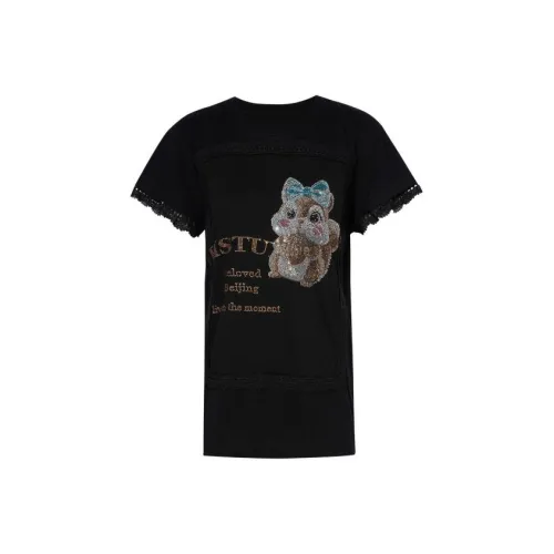 TCH Рукав с оборванным плечом T-рубашка Женская