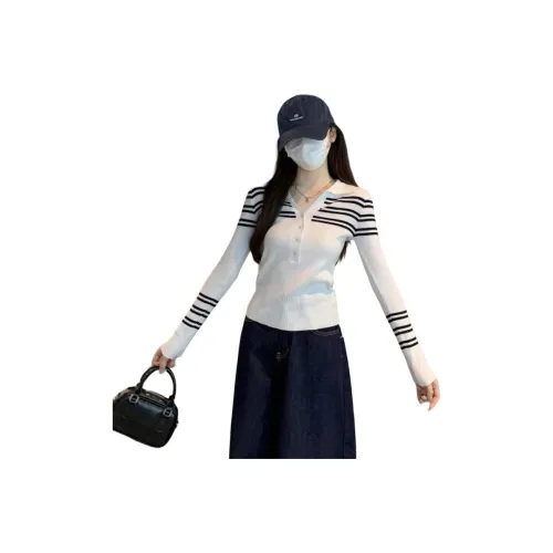 Dippanis Белый Женский Трикотаж