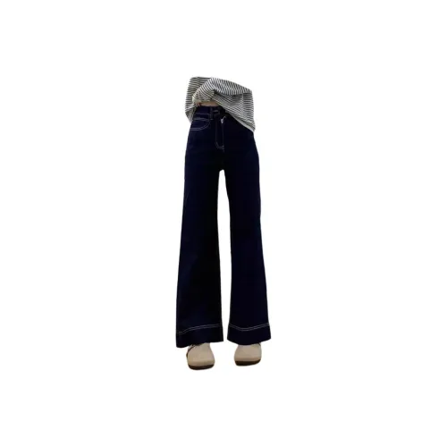 YICHEN Джинсовый синий Женские джинсы