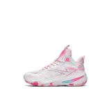 Бело-розовый