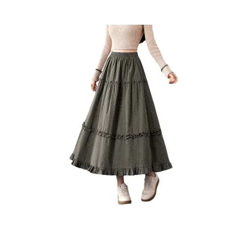 FAWENXIANGZI Повседневный длинный юбка женский