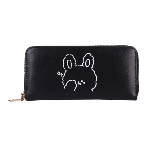 Youe Shone ПУ (полиуретан) Кошелек Женский Черный Белый