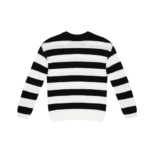 CALLED BACK Черно-белые полосы Женская Трикотаж