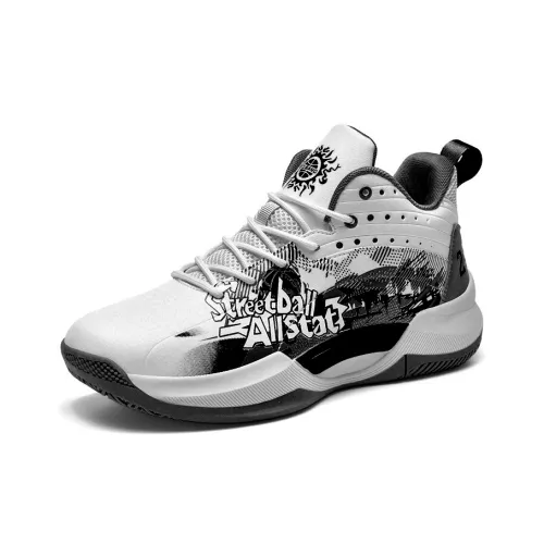 WAVECREST Амортизаторы Shock Abrasion Resistant Slip Resistant High Топ Баскетбольные кроссовки Унисекс