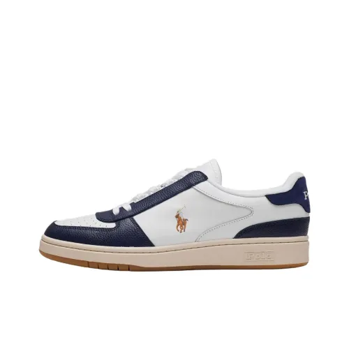 Polo Ralph Lauren Court Low Top Скейтборд Кроссовки Мужские Белые