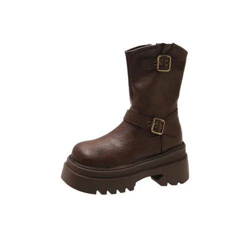 LELEYU Martin Boots Женские