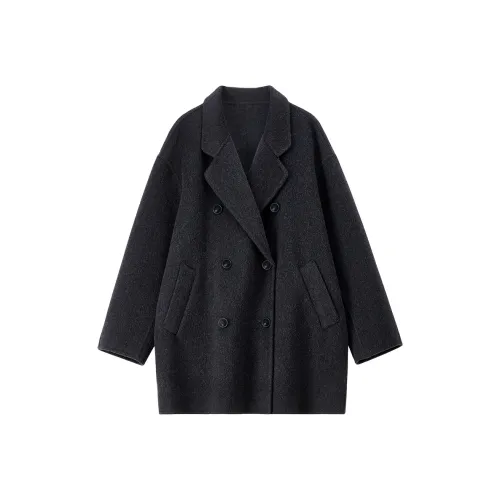 SENTUBILA Двойное Шерстяное Пальто Женское