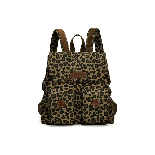 JELLYTOYBOY Ткань Синтетическая кожа Boundless Рюкзак Одиночный Рюкзак Стандартный Женский Коричневый