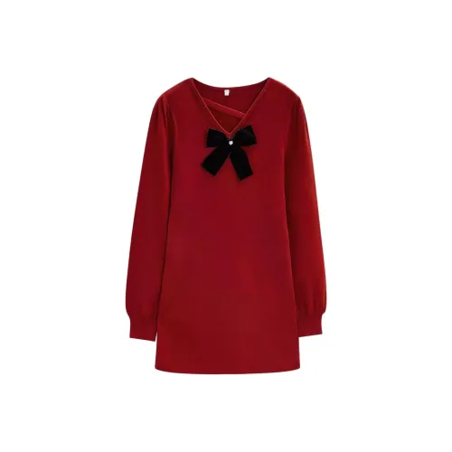 Love To Serve Длинное Платье с Длинными Рукавами Женское