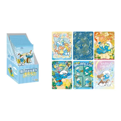 KAYOU Синий Elf Collection Карта Приключение Мерч Первая Издание IP Аниме Карточки 18 Пачек Коробка