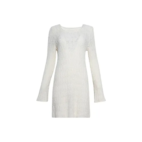 Loulou De Saison Длинное платье с длинными рукавами женское